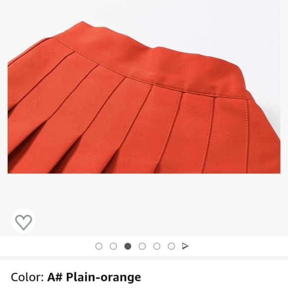 NWT Sangtree soft 42 x17 pleated skort mid length PLEAT 4X - Picture 4 of 7